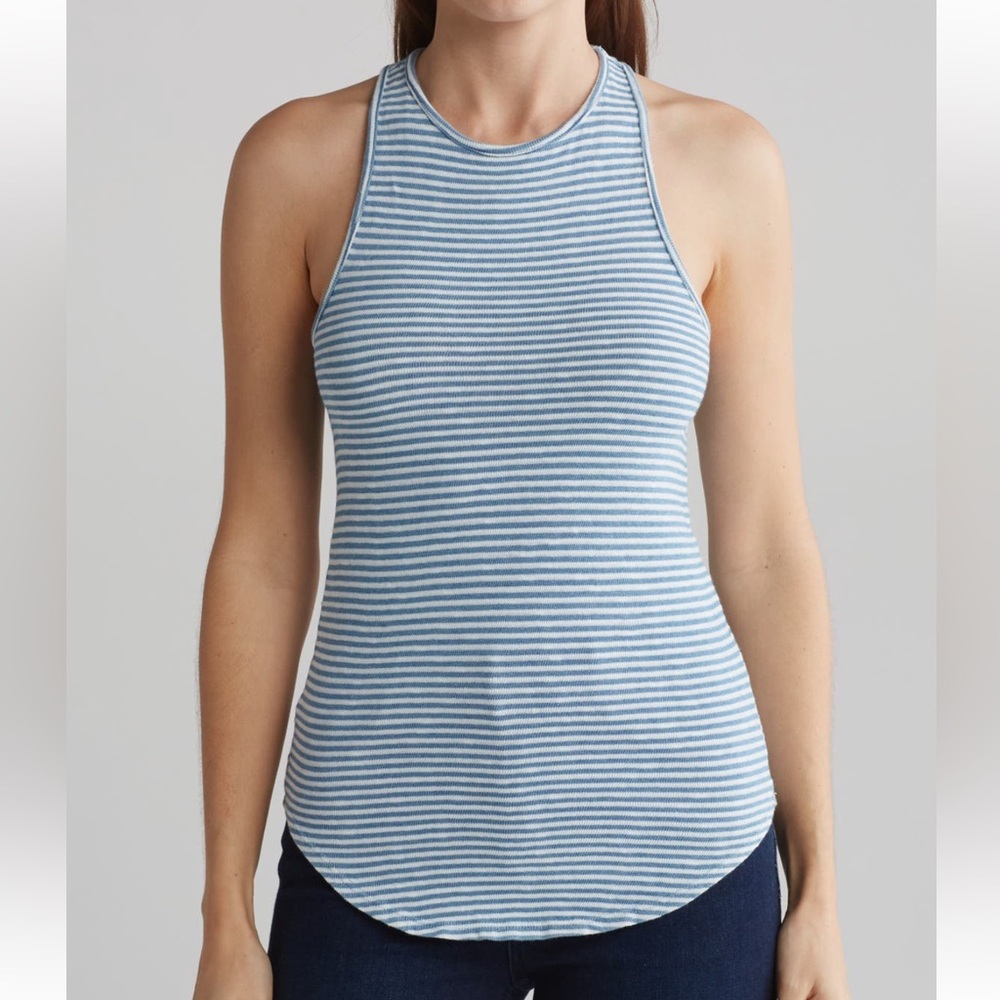 NWT AG Striped Tank, Large (could also fit Small, Med), retails $$138!